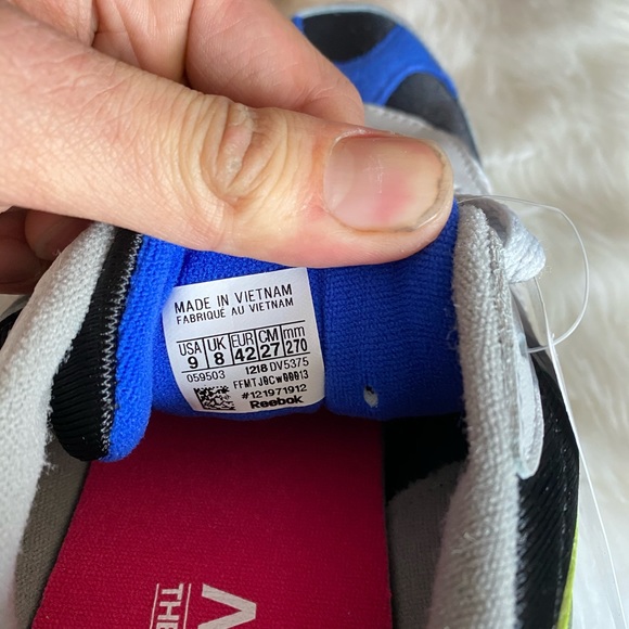 Reebok - ATI 90's - Grey Black Pink - Mens 9.5 - Picture 8 of 8